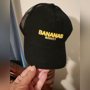 BANANAS MONKEY HAT WITH BAG. NWOT